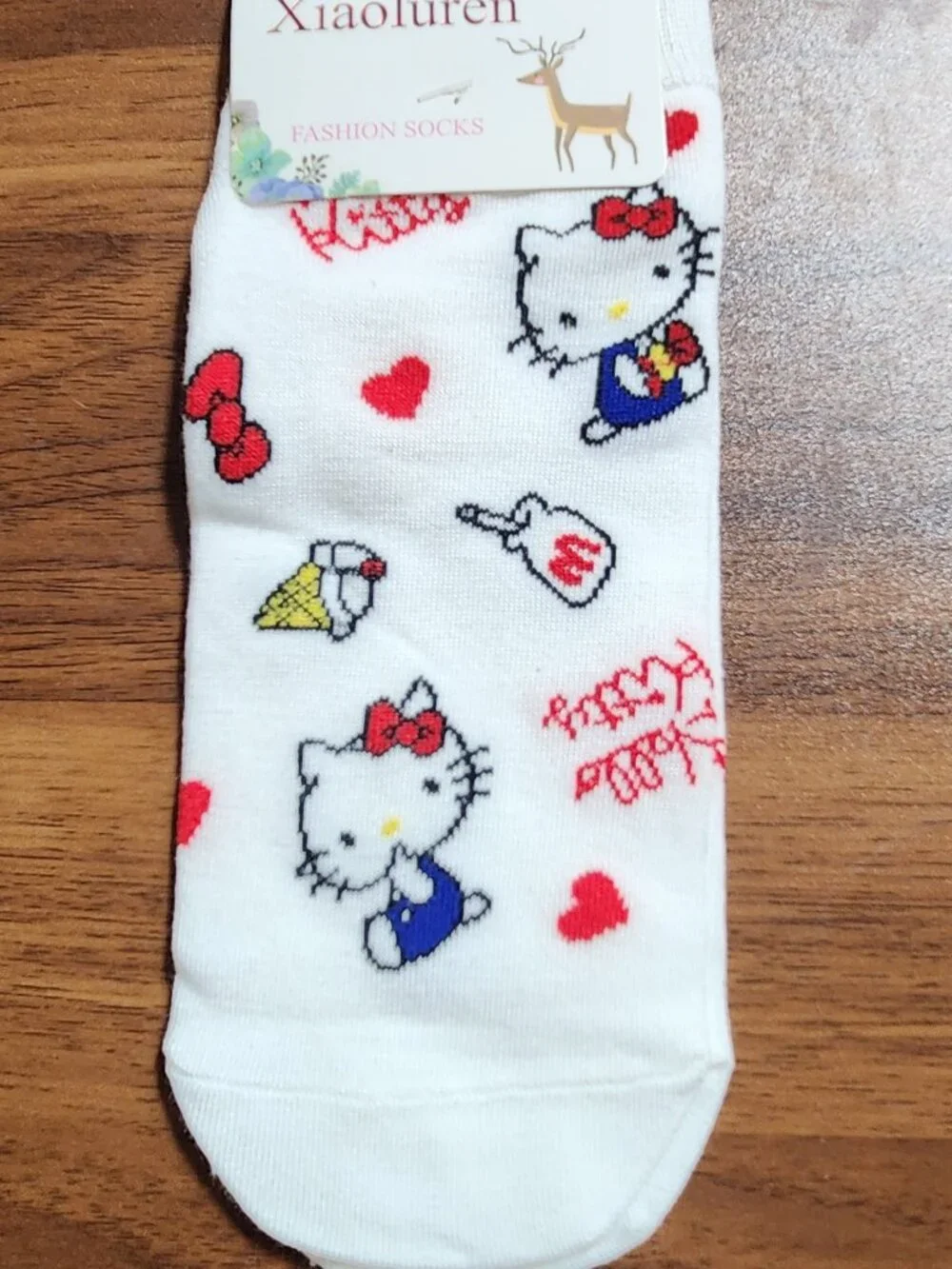 HELLO KITTY Socks - Four (4) Pairs - Women's EU 36-41 / US 5-9